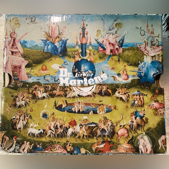 Dr. Martens 1460 Pascal “Hell”Boot🥾The Museum Collection, Hieronymus Bosch - Picture 5 of 12